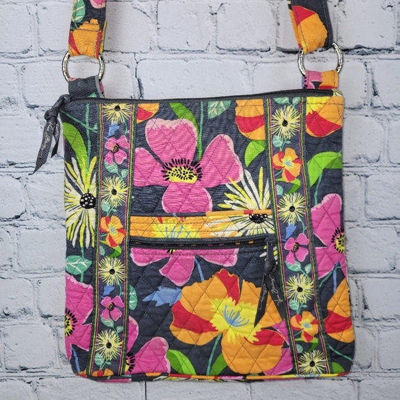 Vera Bradley Hipster Crossbody Jazzy Blooms - Picture 9 of 10
